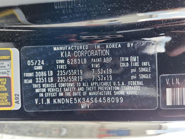 Aukcja sprzedaży 2025 Kia Carnival S, vin: KNDNE5K34S6458099, numer aukcji: 64074675