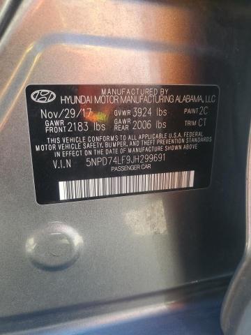 Aukcja sprzedaży 2018 Hyundai Elantra Se, vin: 5NPD74LF9JH299691, numer aukcji: 64130725