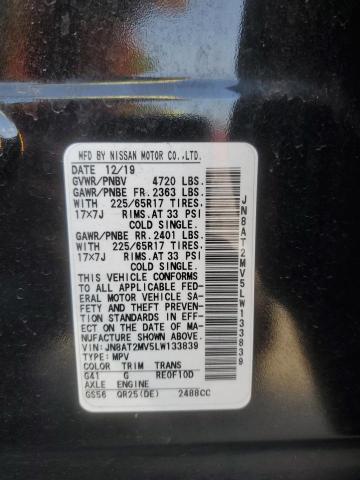 Продаж на аукціоні авто 2020 Niss Rogue, vin: JN8AT2MV5LW133839, номер лоту: 66804175