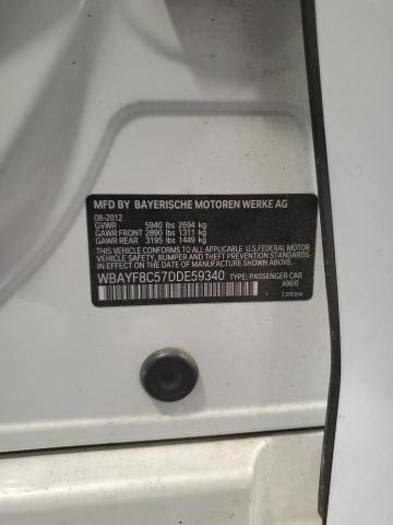 Aukcja sprzedaży 2013 Bmw 750, vin: WBAYF8C57DDE59340, numer aukcji: 65357045