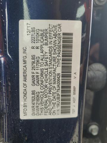 63210485 :رقم المزاد ، 19UUB3F79JA006426 vin ، 2018 Acura Tlx Advanc مزاد بيع