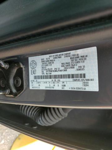 Aukcja sprzedaży 2020 Ford F150, vin: 1FTFW1E46LFA01360, numer aukcji: 64575875