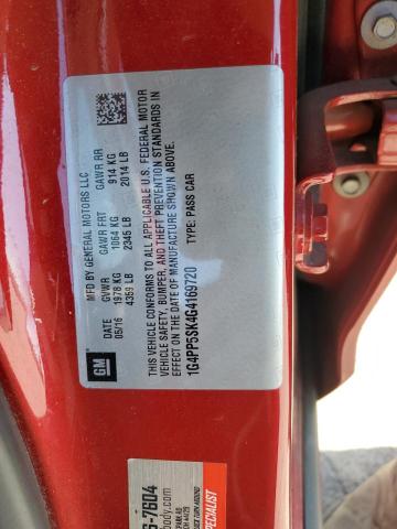 Продаж на аукціоні авто 2016 Buick Verano, vin: 1G4PP5SK4G4169720, номер лоту: 63841795
