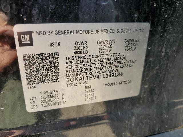 Aukcja sprzedaży 2020 Gmc Terrain Sl, vin: 3GKALTEV4LL149184, numer aukcji: 65684195