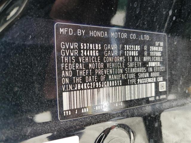 2018 Acura Rlx მანქანა იყიდება აუქციონზე, vin: JH4KC2F95JC000513, აუქციონის ნომერი: 65560885