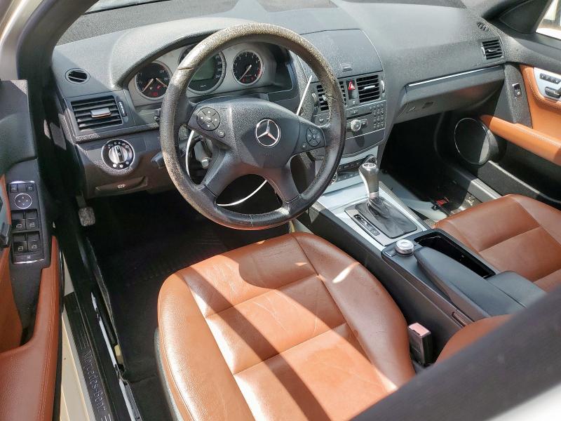 2009 Mercedes-benz C მანქანა იყიდება აუქციონზე, vin: WDDGF54X29A153915, აუქციონის ნომერი: 64807195