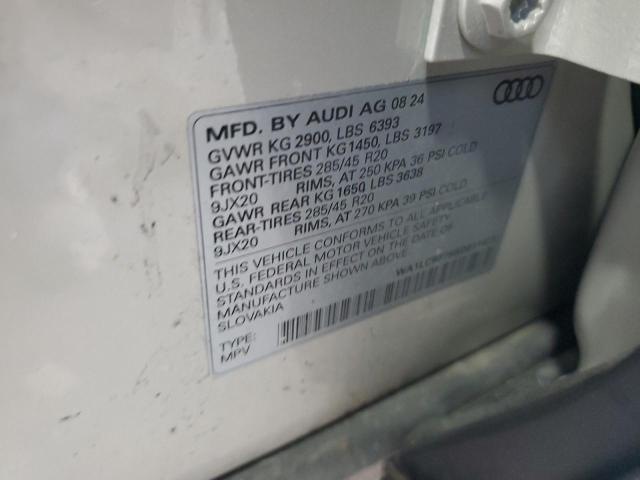66864805 :رقم المزاد ، WA1LCBF75SD011473 vin ، 2025 Audi Q7 مزاد بيع