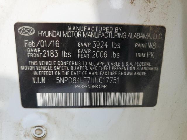 Aukcja sprzedaży 2017 Hyundai Elantra Se, vin: 5NPD84LF7HH017751, numer aukcji: 66132665