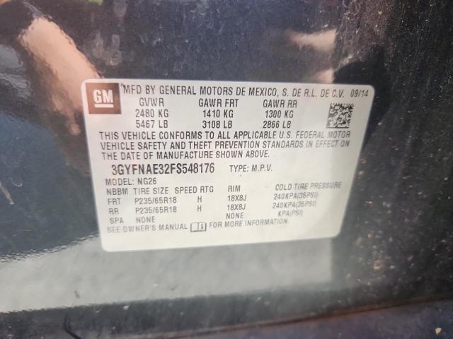 Продаж на аукціоні авто 2015 Cadillac Srx, vin: 3GYFNAE32FS548176, номер лоту: 66503855