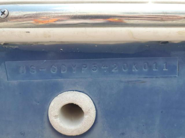 62928905 :رقم المزاد ، GDYP3420K011 vin ، 2011 Hurricane Hurricane 2400 مزاد بيع