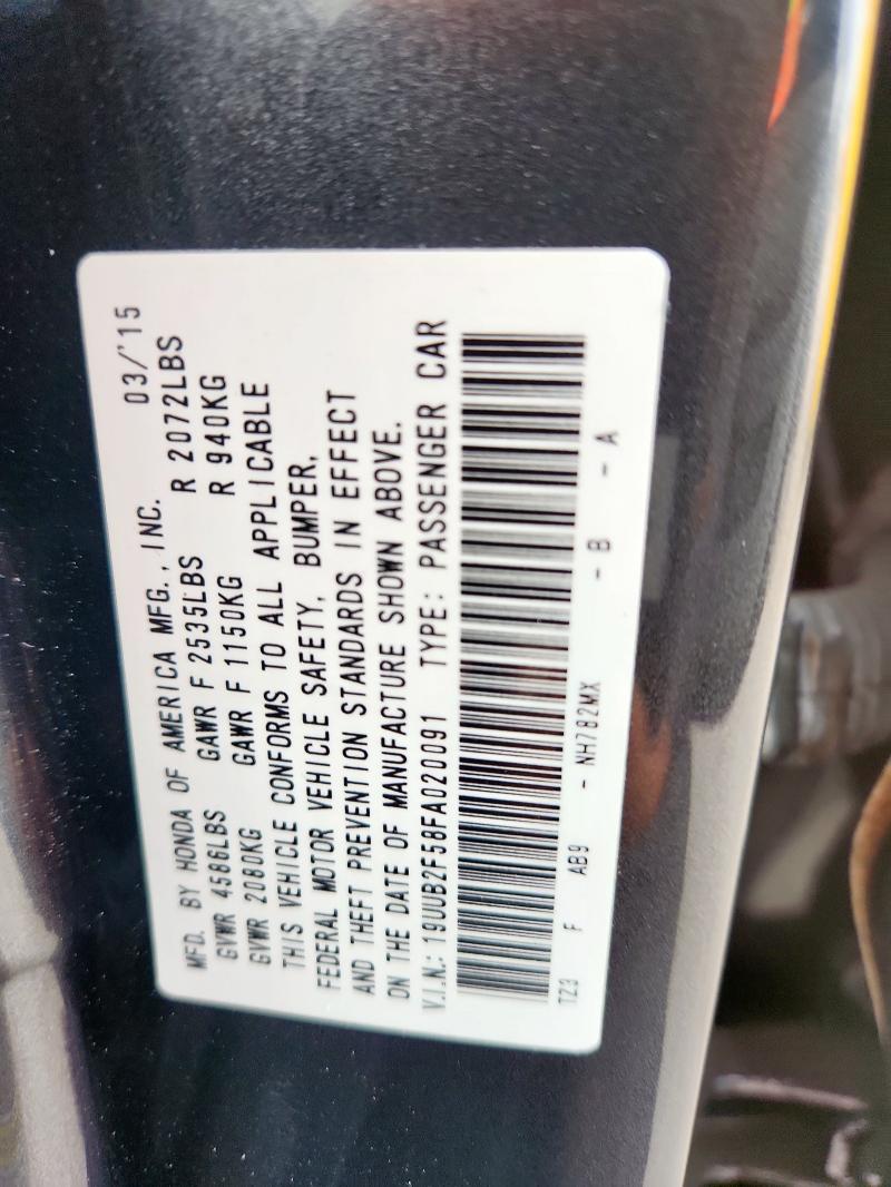 Продажа на аукционе авто 2015 Acura Tlx Tech, vin: 19UUB2F58FA020091, номер лота: 63279015