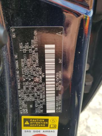 2010 Lexus Rx მანქანა იყიდება აუქციონზე, vin: 2T2BK1BA1AC068163, აუქციონის ნომერი: 65790925