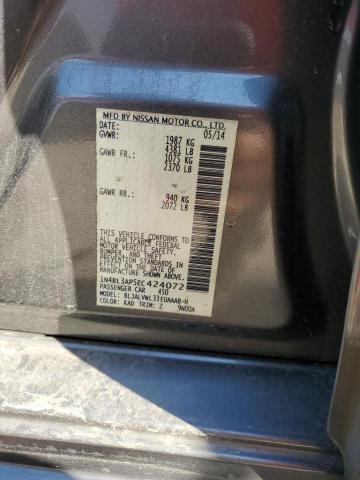 Aukcja sprzedaży 2014 Nissan Altima 3.5, vin: 1N4BL3AP5EC424072, numer aukcji: 63581065