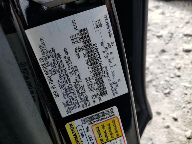 Aukcja sprzedaży 2017 Ford Fusion, vin: 3FA6P0H97HR334018, numer aukcji: 64468775