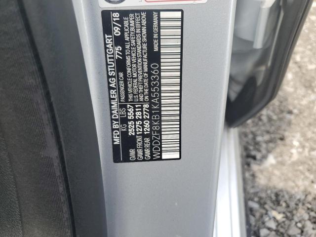 Продажа на аукционе авто 2019 Mercedes-benz E 63 Amg-s, vin: WDDZF8KB1KA553360, номер лота: 63643575