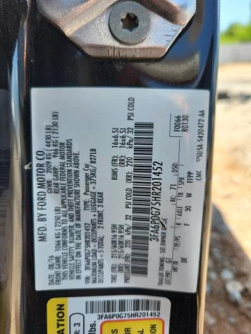 Продаж на аукціоні авто 2017 Ford Fusion, vin: 3FA6P0G75HR201452, номер лоту: 64086695