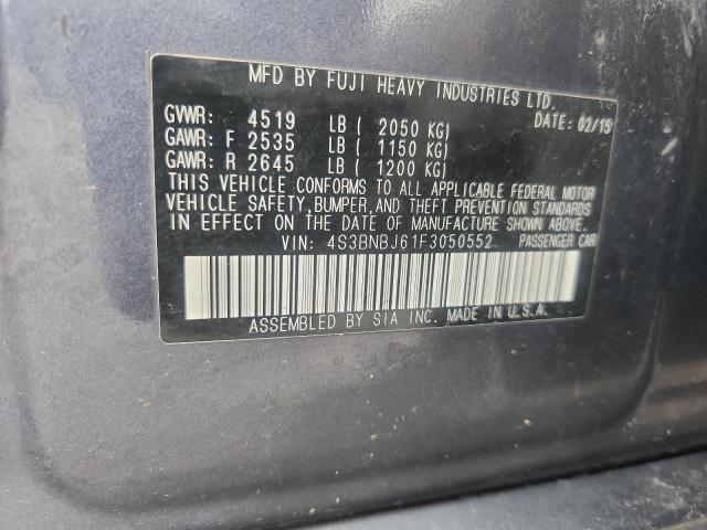 Aukcja sprzedaży 2015 Subaru Legacy, vin: 4S3BNBJ61F3050552, numer aukcji: 62519075