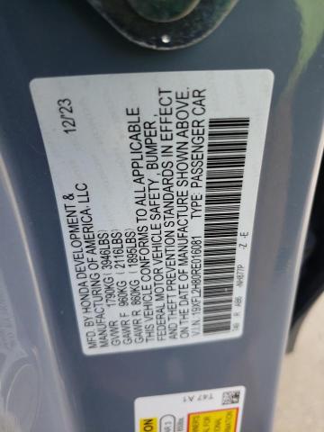 Aukcja sprzedaży 2024 Honda Civic, vin: 19XFL2H80RE016081, numer aukcji: 64777915