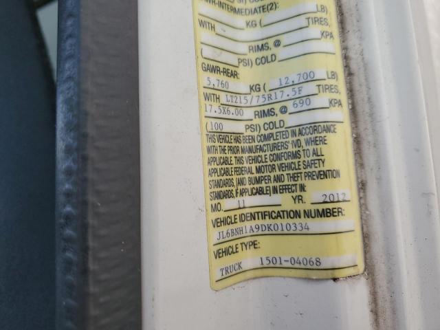 62136315 :رقم المزاد ، JL6BNH1A9DK010334 vin ، 2013 Mitsubishi Fe140 مزاد بيع