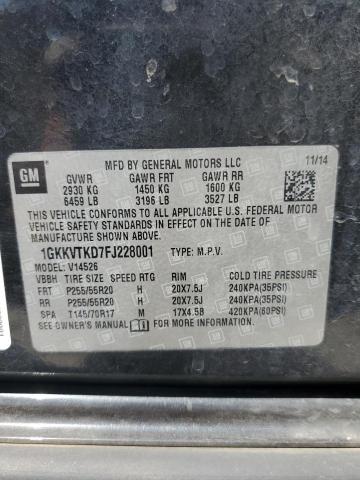 2015 Gmc Acadia მანქანა იყიდება აუქციონზე, vin: 1GKKVTKD7FJ228001, აუქციონის ნომერი: 66274315