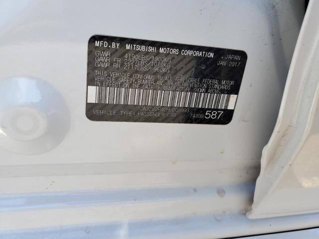 Продаж на аукціоні авто 2017 Mitsubishi Lancer Es, vin: JA32V2FW2HU008993, номер лоту: 66622285