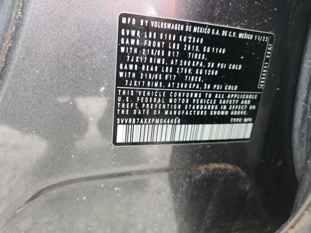 63230225 :رقم المزاد ، 3VVRB7AXXPM044456 vin ، 2023 Volkswagen Tiguan مزاد بيع