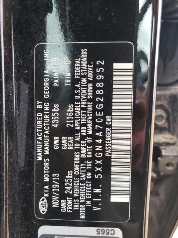 Aukcja sprzedaży 2014 Kia Optima Ex, vin: 5XXGN4A70EG288952, numer aukcji: 66143705