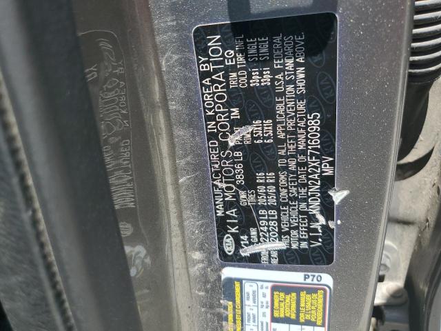 64177695 :رقم المزاد ، KNDJN2A2XF7160985 vin ، 2015 Kia Soul مزاد بيع