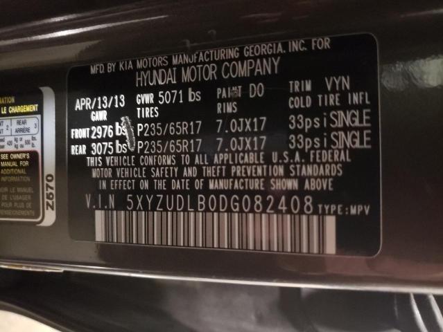 Продаж на аукціоні авто 2013 Hyundai Santa Fe Sport, vin: 5XYZUDLB0DG082408, номер лоту: 65345305