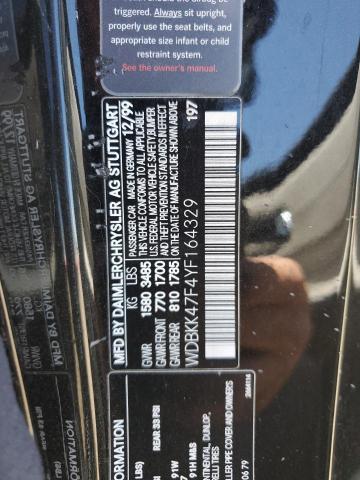 66710265 :رقم المزاد ، WDBKK47F4YF164329 vin ، 2000 Mercedes-benz Slk 230 Ko مزاد بيع