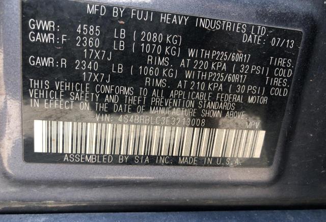 2014 Subaru Outback 2. მანქანა იყიდება აუქციონზე, vin: 4S4BRBLC3E3213008, აუქციონის ნომერი: 66755565