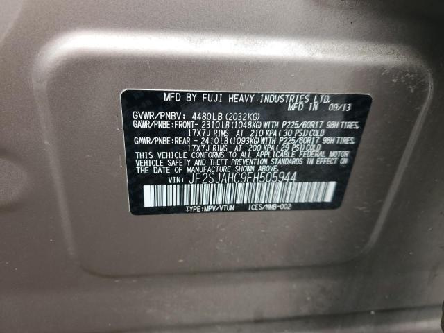 Продаж на аукціоні авто 2014 Subaru Forester, vin: JF2SJAHC9EH505944, номер лоту: 62786465
