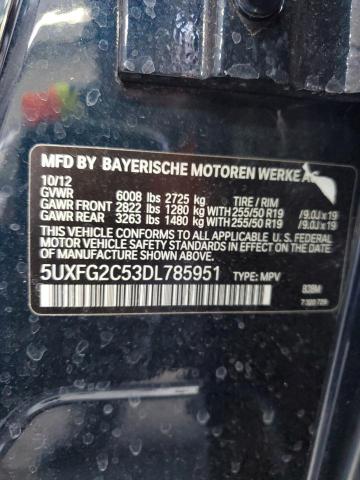 Aukcja sprzedaży 2013 Bmw X6, vin: 5UXFG2C53DL785951, numer aukcji: 65291575