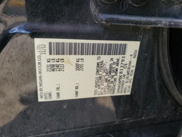2013 Nissan Maxima S მანქანა იყიდება აუქციონზე, vin: 1N4AA5AP9DC813793, აუქციონის ნომერი: 63324245