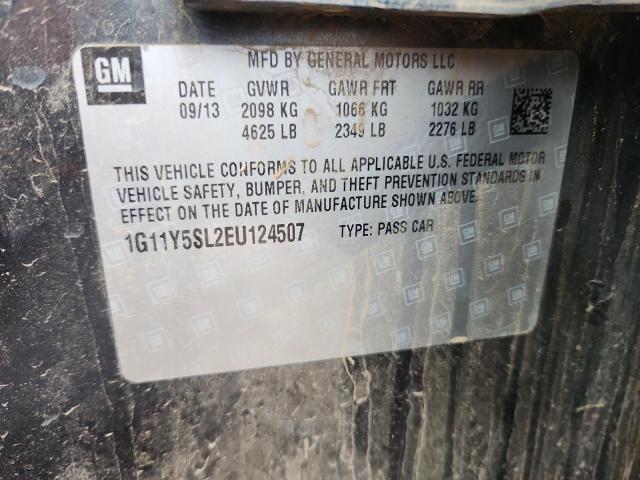 Продаж на аукціоні авто 2014 Chevrolet Impala, vin: 1G11Y5SL2EU124507, номер лоту: 65020045