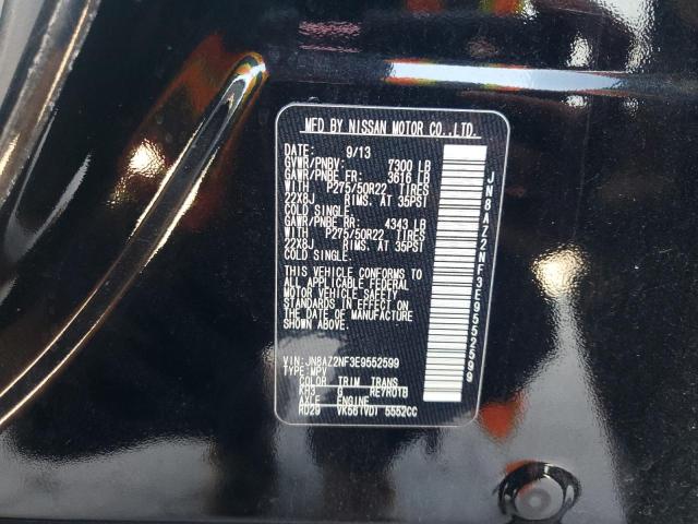 Продажа на аукционе авто 2014 Infiniti Qx80, vin: JN8AZ2NF3E9552599, номер лота: 66532805
