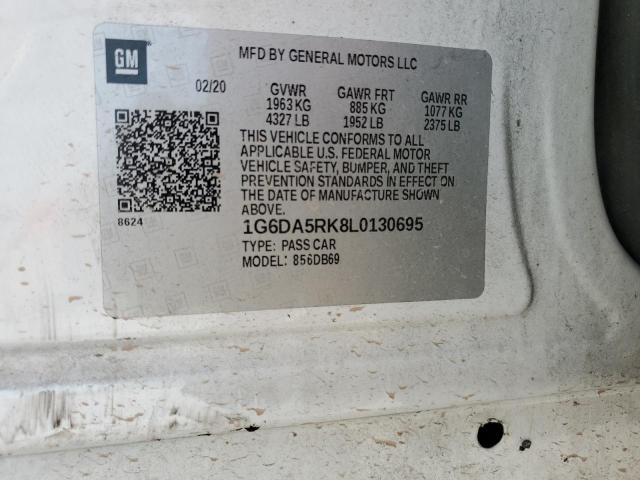 Продажа на аукционе авто 2020 Cadillac Ct4 Luxury, vin: 1G6DA5RK8L0130695, номер лота: 64982715