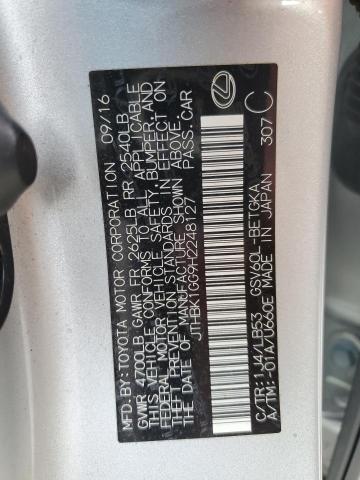 Aukcja sprzedaży 2017 Lexus Es 350, vin: JTHBK1GG9H2248127, numer aukcji: 64796705