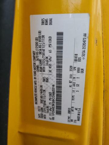 Продажа на аукционе авто 2012 Ford Econoline, vin: 1FDWE3FS8CDA63216, номер лота: 64882435