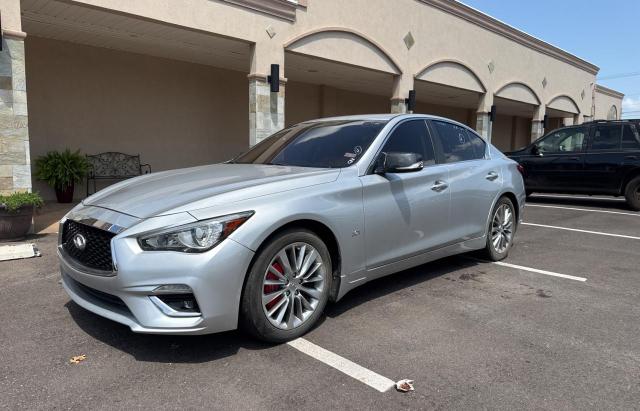 2018 Infiniti Q50 Luxe მანქანა იყიდება აუქციონზე, vin: JN1EV7AP6JM350970, აუქციონის ნომერი: 65393755