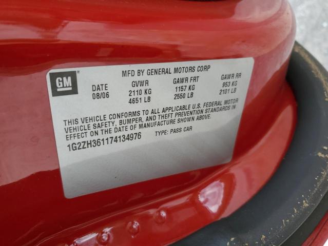 Продажа на аукционе авто 2007 Pontiac G6 Gt, vin: 1G2ZH361174134976, номер лота: 55926155