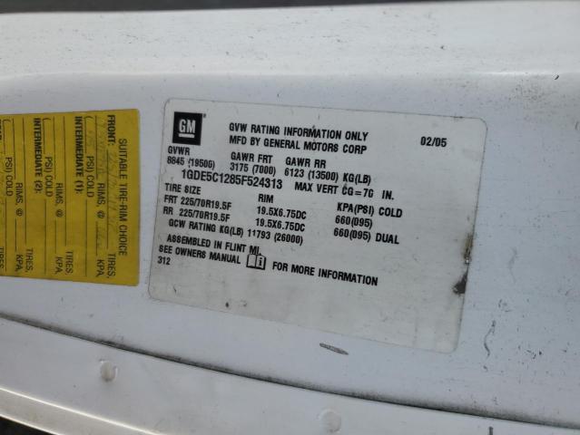 Aukcja sprzedaży 2005 Gmc C5500 C5c042, vin: 1GDE5C1285F524313, numer aukcji: 66582075