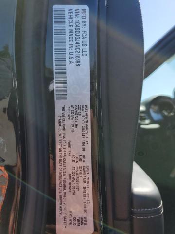 Aukcja sprzedaży 2022 Dodge Durango, vin: 1C4SDJGJ4NC218398, numer aukcji: 66413235