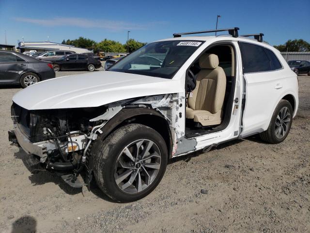 2022 Audi Q5 მანქანა იყიდება აუქციონზე, vin: WA1EAAFY0N2106444, აუქციონის ნომერი: 64081155