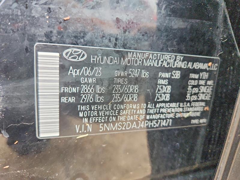 Aukcja sprzedaży 2023 Hyundai Santa Fe, vin: 5NMS2DAJ4PH571471, numer aukcji: 60376346