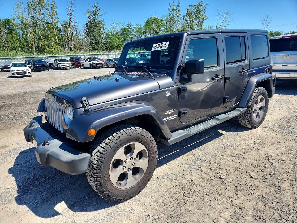 Продажа на аукционе авто 2017 Jeep Wrangler Unlimited, vin: 1C4BJWEG7HL553026, номер лота: 63482576