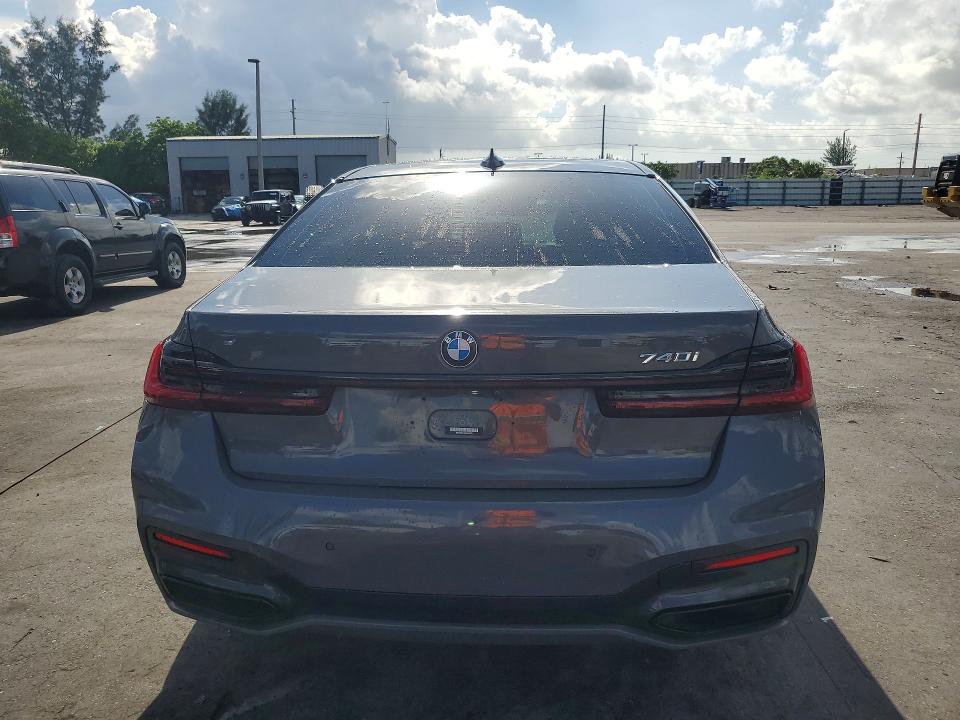 Продаж на аукціоні авто 2022 Bmw 740, vin: WBA7T2C08NCJ42872, номер лоту: 59642106