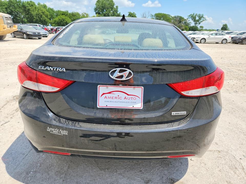 2013 Hyundai Elantra მანქანა იყიდება აუქციონზე, vin: KMHDH4AE6DU844999, აუქციონის ნომერი: 61329886