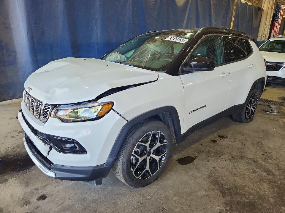 61815226 :رقم المزاد ، 3C4NJDCN4ST621295 vin ، 2025 Jeep Compass مزاد بيع