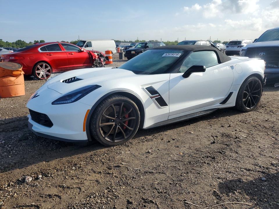 2019 Chevrolet Corvette მანქანა იყიდება აუქციონზე, vin: 1G1YW3D75K5107277, აუქციონის ნომერი: 62419316